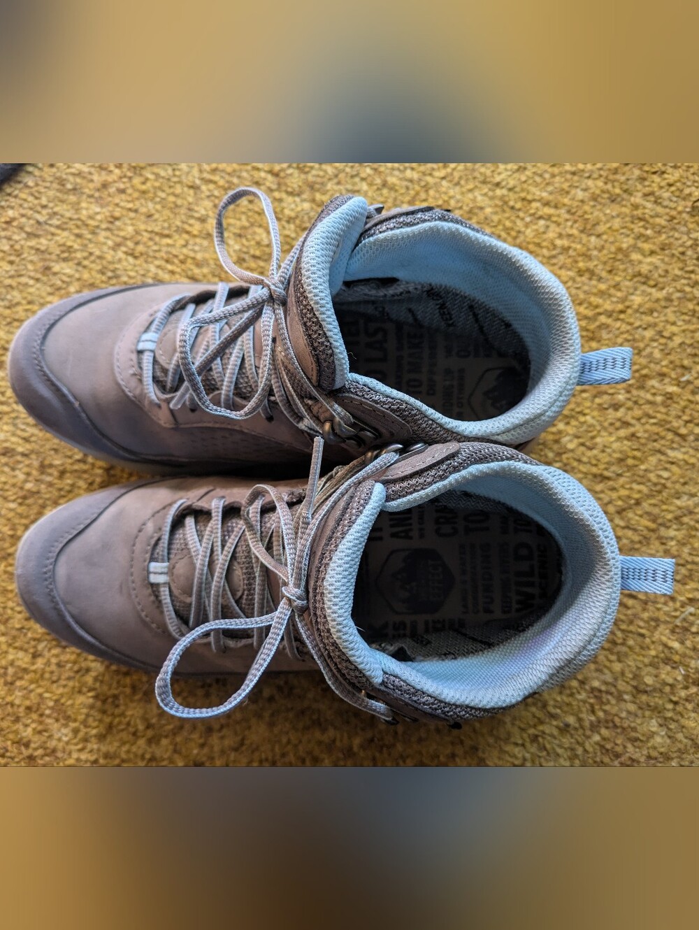 Keen terradora explorer waterproof hiking boot women Sz 7 M steel grey clear sky - Picture 12 of 13